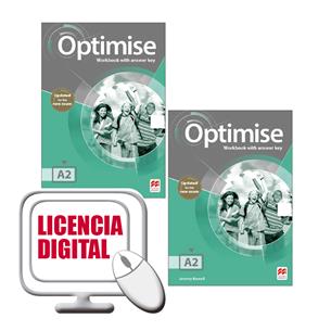 OPTIMISE A2 Workbook with  key and Digital Workbook