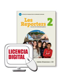 e: LES REPORTERS 2 A1.2 Cah numerique BLINK Licencia