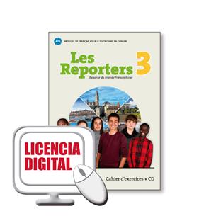 e: LES REPORTERS 3 A2.1 Cah numerique BLINK Licencia