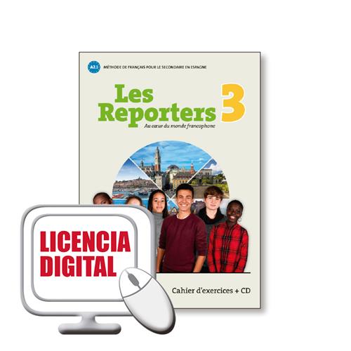 e: LES REPORTERS 3 A2.1 Cah numerique BLINK Licencia
