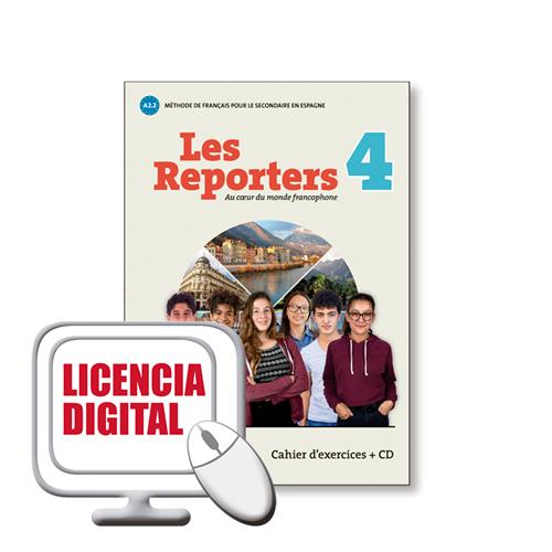 e: LES REPORTERS 4 A2.2 Cah numerique BLINK Licencia