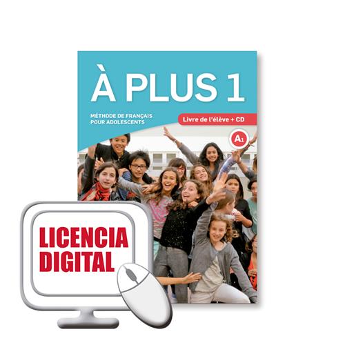 e: A PLUS 1 A1 Livre eleve numerique Blink Licencia