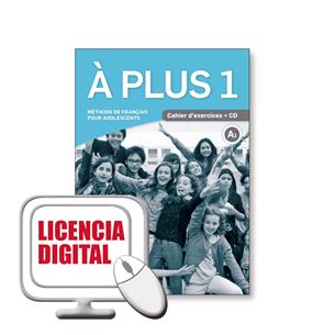 e: A PLUS 1 A1 Cahier excercices numerique Blink Licencia