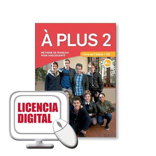e: A PLUS 2 A2.1 Livr eleve numerique Blink Licencia