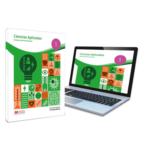 Grado Básico Ciencias 1 - Libro de texto en formato físico de Ciencias Aplicadas 1 ESO