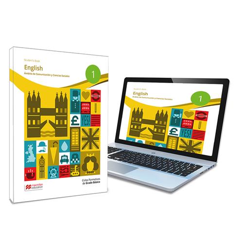 Grado Básico English 1 Student´s Book - Libro de texto en formato físico de English 1 ESO