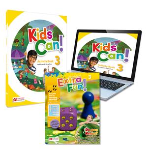 KIDS CAN! 3 Activity Book & Extra Fun! and Digital Activity Book