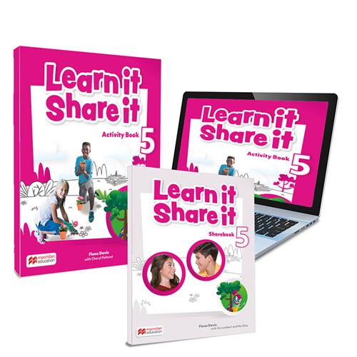 Learn it Share it 5 Pupils Book: Sharebook & libro de texto impreso con acceso a la versión digital