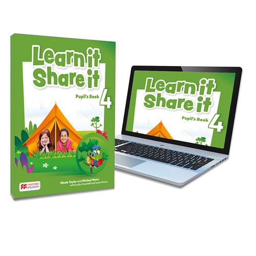 Learn it Share it 4 Pupil´s Book: con acceso a la versión digital