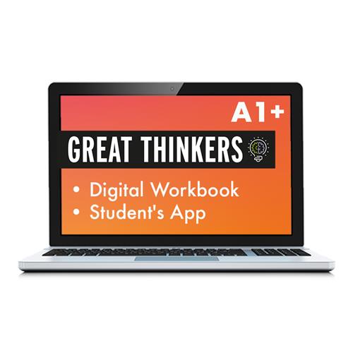 e: GREAT THINKERS A1+ Digital Workbook