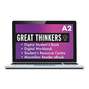 e: GREAT THINKERS A2 Digital Student´s and Digital Workbook