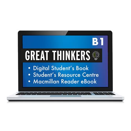 e: GREAT THINKERS B1 Digital Student´s Book