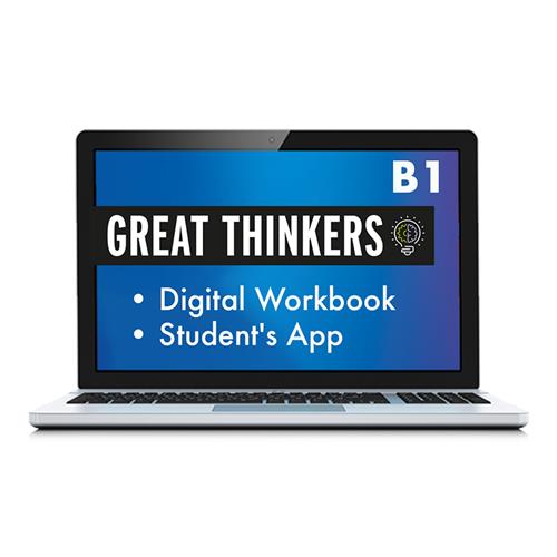 e: GREAT THINKERS B1 Digital Workbook
