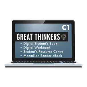 GREAT THINKERS C1 Student´s Book, Workbook, eReader & Students App: libro y cuaderno digital & app