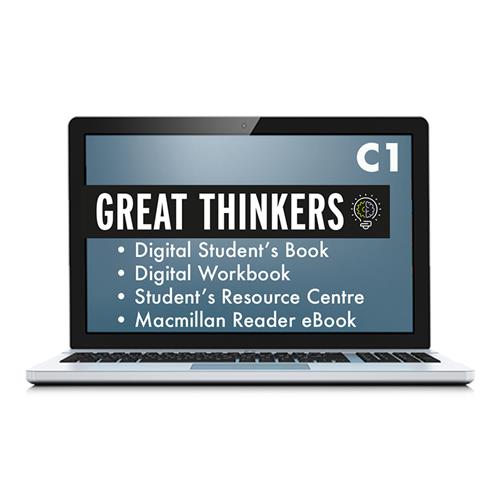 GREAT THINKERS C1 Student´s Book, Workbook, eReader & Students App: libro y cuaderno digital & app