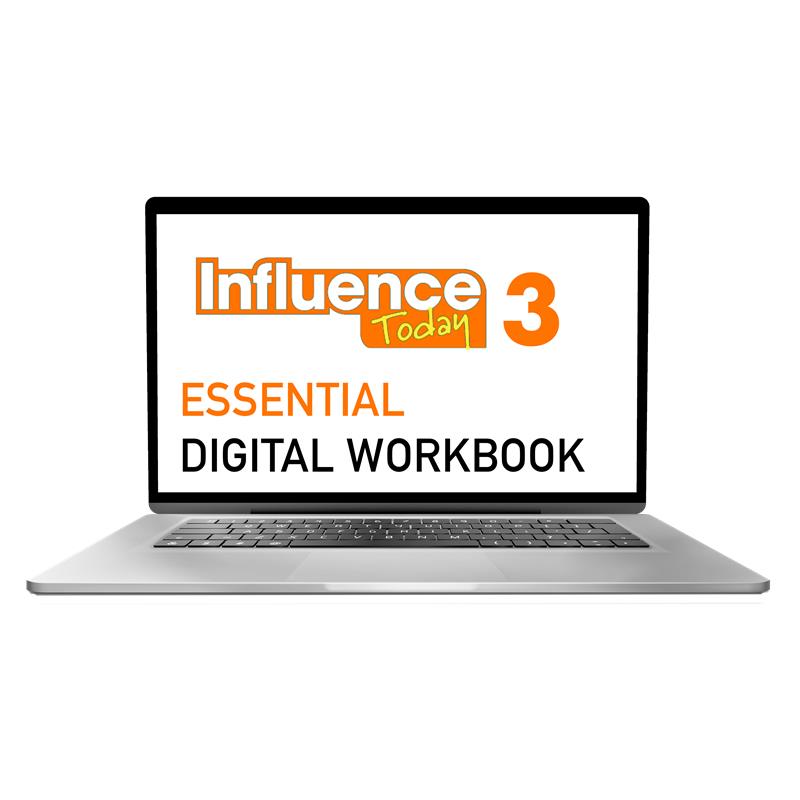 Influence Today 3 Digital Essentials Activity Book: cuaderno de ...