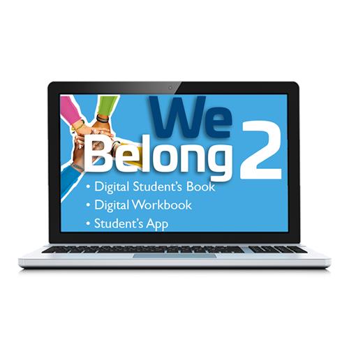 e: We Belong 2 Student´s Book & Workbook: versión digital