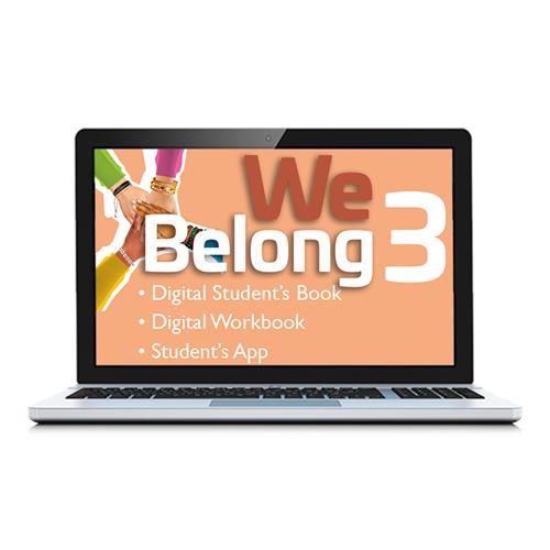 e: We Belong 3 Student´s Book & Workbook: versión digital