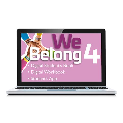 e: We Belong 4 Student´s Book & Workbook: versión digital