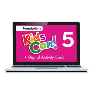 e: KIDS CAN! Foundations 5 Activity Book: cuaderno de actividades versión digital