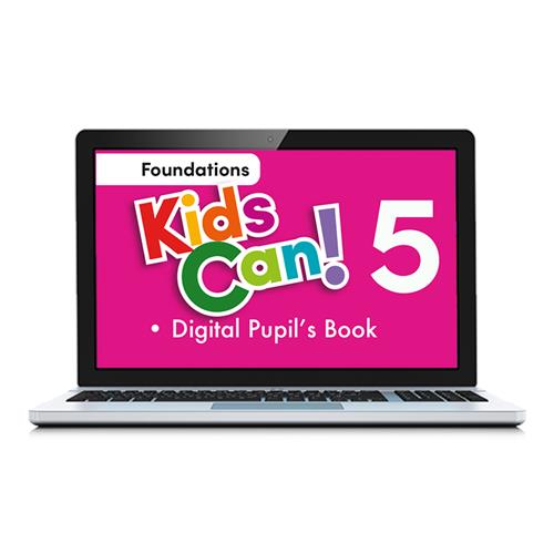 e: KIDS CAN! Foundations 5 Pupils Book: libro de texto de inglés versión digital