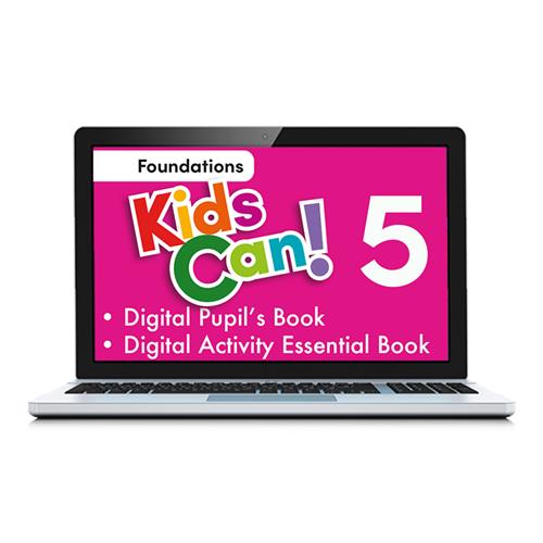 e: KIDS CAN! Foundations 5 Pupils Book, Essential Activity Book & Extra Fun: Versión digital