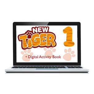 e: New Tiger Enhanced 1 Digital Activity Book Pack