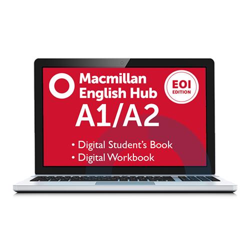 e: Macmillan English Hub EOI Ed. A1/A2 Student´s Book & Workbook Pack - Digital Licence