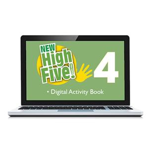 e: New High Five! Enhanced 4 Digital Activity Book Pack