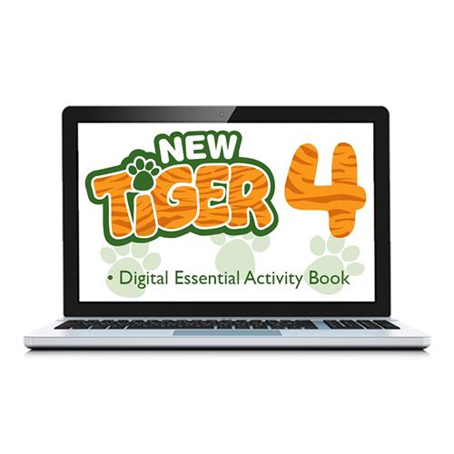 e: New Tiger Enhanced 4 Digital Essential Activity Book Pack