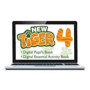 e: New Tiger Enhanced 4 Digital Pupils&Essential Activity Pack