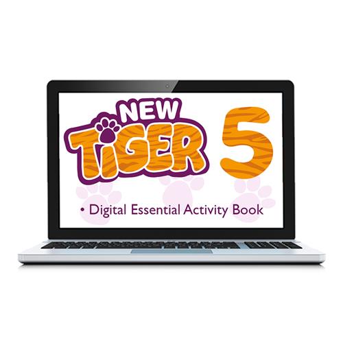 e: New Tiger Enhanced 5 Digital Essential Activity Book Pack
