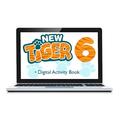e: New Tiger Enhanced 6 Digital Activity Book Pack