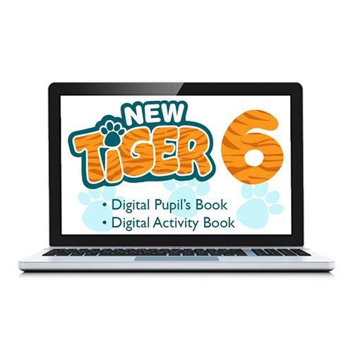 e: New Tiger Enhanced 6 Digital Pupils&Activity Pack