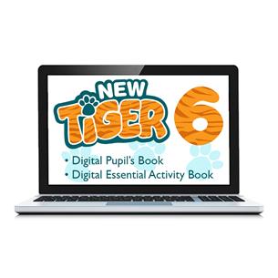 e: New Tiger Enhanced 6 Digital Pupils&Essential Activity Pack