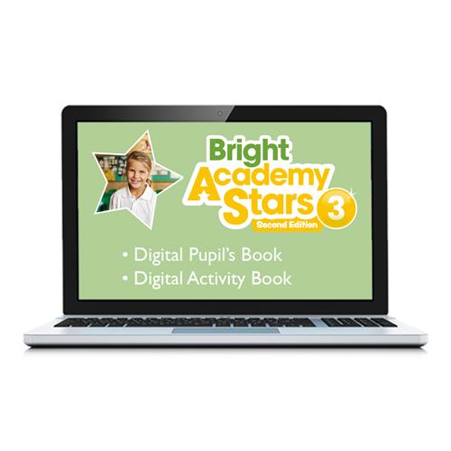 e: Bright Academy Stars 3 Pupils Book & Activity Book: Versión digital