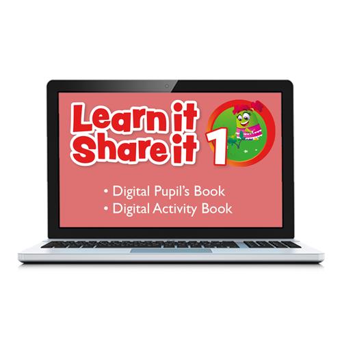 e: Learn it Share it 1 Pupils Book & Activity Book: Versión digital