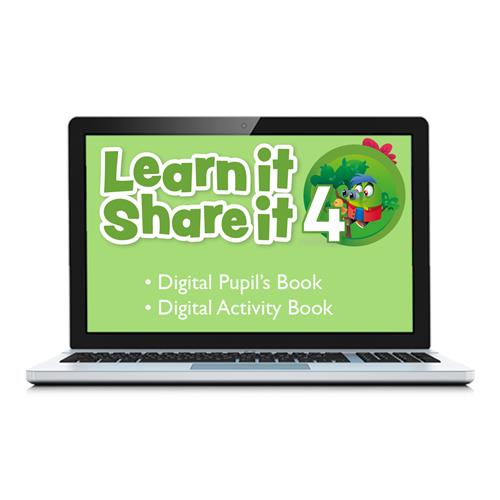 e: Learn it Share it 4 Pupil´s Book & Activity Book: versión digital