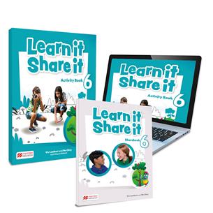 Learn it Share it 5 Activity Book: cuaderno de actividades & Sharebook impreso y digital