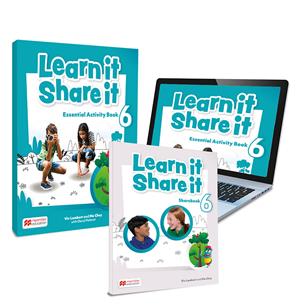 Learn it Share it 5 Activity Book: cuaderno de actividades de refuerzo & Sharebook impreso y digital