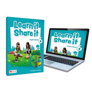 Learn it Share it 5 Pupils Book: libro de texto impreso con acceso a la versión digital