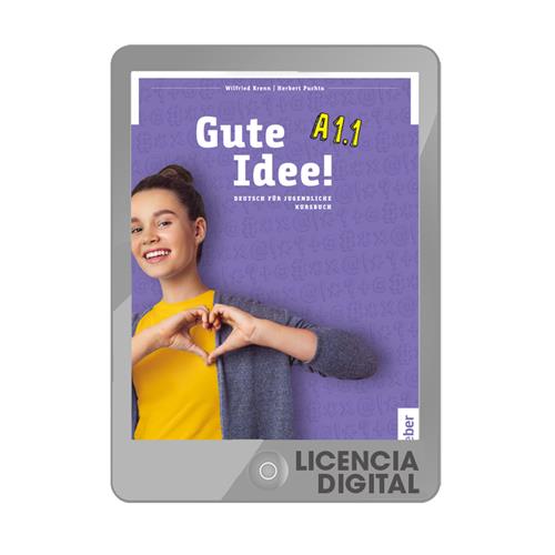 e: GUTE IDEE A1.1 Kursb. (Lic. IDA)