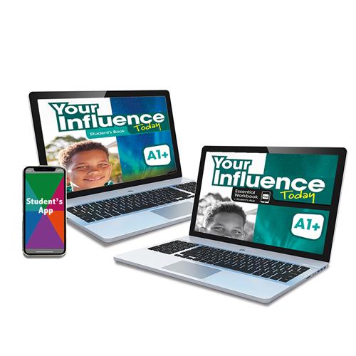 e: YOUR INFLUENCE TODAY A1+ Digital Students Book & Digital Essential Workbook  . Formarto marsupia