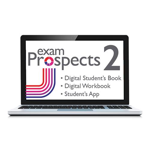 e: EXAM PROSPECTS 2 Student´s Book, Workbook & Students App: libro y cuaderno digital & app