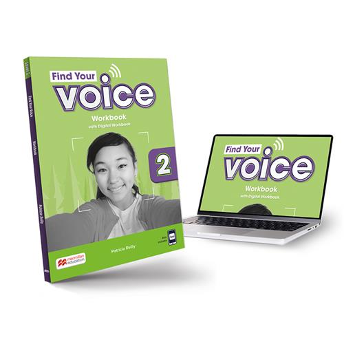 Find Your Voice 2 Workbook + Answer Key: Con acceso a la versión Digital
