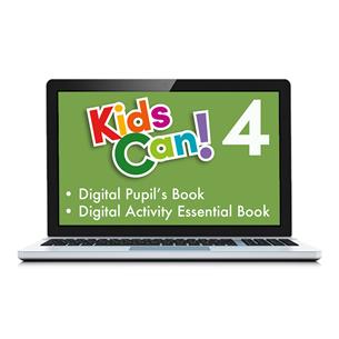 e:  KIDS CAN! 4 Pupil´s Book, Essential Activity Book & Extra Fun: Versión digital
