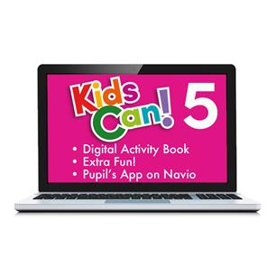 e:  KIDS CAN! 5 Activity Book, ExtraFun & Pupil´s App: Versión digital