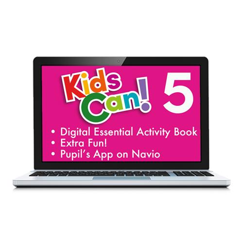 e:  KIDS CAN! 5 Essential Activity Book, ExtraFun & Pupil´s App: Versión digital