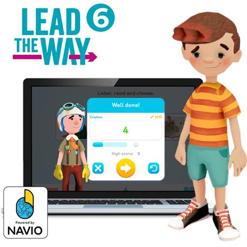 Navio para Lead the Way 6: Refuerza el inglés desde casa de forma autónoma y divertida.