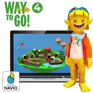 Navio para Way to Go 4: Refuerza el inglés en casa de forma autónoma y divertida.